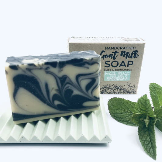 BLACK MAGIC Goat Milk - Face & Body Soap Bar